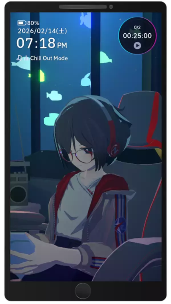 「スマホ版『Chill with You : Lo-Fi Story』発表！Steamで“圧倒的に好評”の作業用ADVースマホ向けの新機能も実装へ」の画像