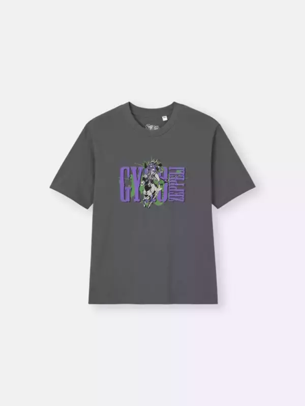 「GUとアニメ「ジョジョの奇妙な冒険」が初コラボ！承太郎とスタープラチナ、4部キャラ集合のTシャツなど全11種を展開」の画像