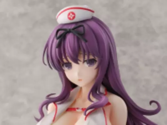 閃乱カグラ』「斑鳩」が衣装の破壊されたダメージ姿でPVCフィギュアに 