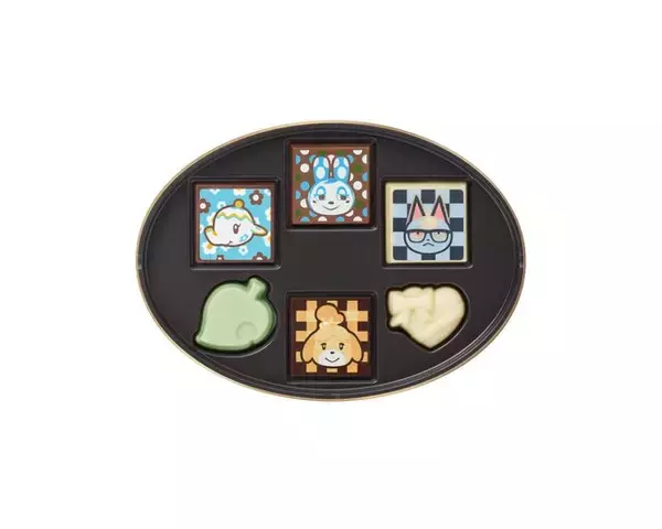 「『どうぶつの森』×「ゴディバ」2026年バレンタイン限定コレクション！“ティーパーティー”をコンセプトに、キャラチョコ入りの缶とグッズセットなど展開」の画像