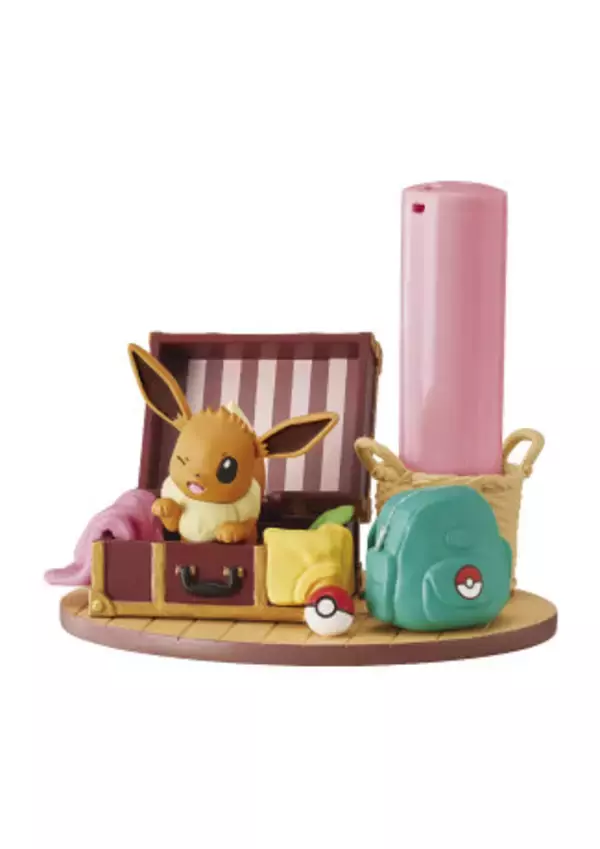 ウインクするイーブイが可愛い！『ポケモン』おうちでくつろぐパピモッチたちに癒されるデスクトップフィギュア全6種