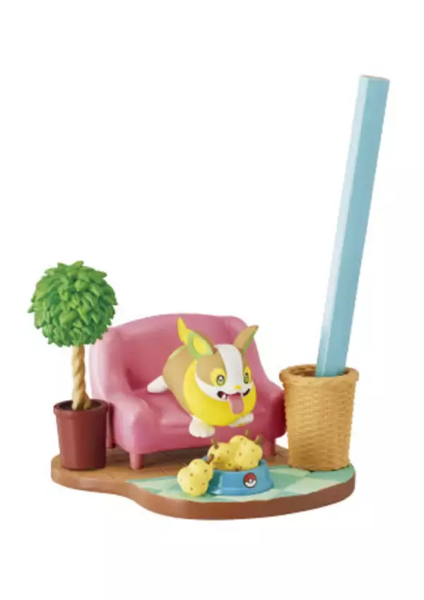 「ウインクするイーブイが可愛い！『ポケモン』おうちでくつろぐパピモッチたちに癒されるデスクトップフィギュア全6種」の画像