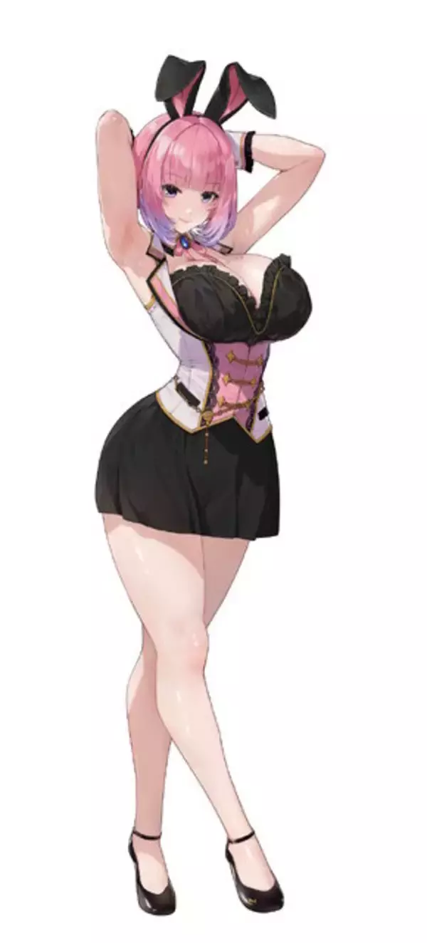 「『バニーガーデン2』で加わる“新キャスト2名”が公開！ミステリアスで妖艶な「黒音」、小悪魔バニー「瑠那」がお紳士を熱くする」の画像