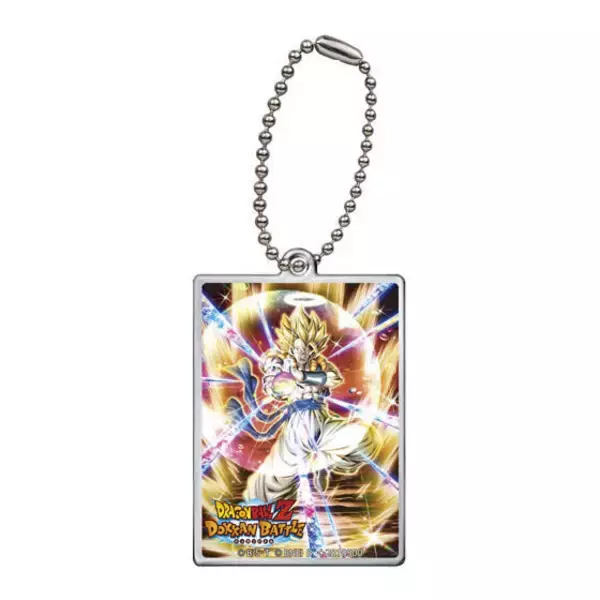 「『ドラゴンボールZ ドッカンバトル』11周年記念！超ゴジータ（10周年）まで歴代周年キャラクターイラストのガシャポンアクリルチャーム全14種」の画像