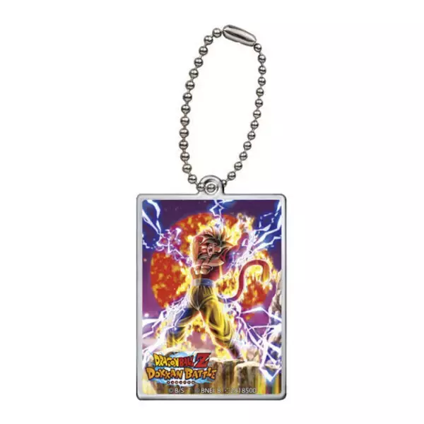 「『ドラゴンボールZ ドッカンバトル』11周年記念！超ゴジータ（10周年）まで歴代周年キャラクターイラストのガシャポンアクリルチャーム全14種」の画像