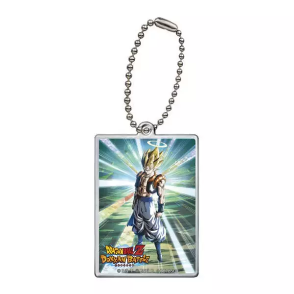 「『ドラゴンボールZ ドッカンバトル』11周年記念！超ゴジータ（10周年）まで歴代周年キャラクターイラストのガシャポンアクリルチャーム全14種」の画像