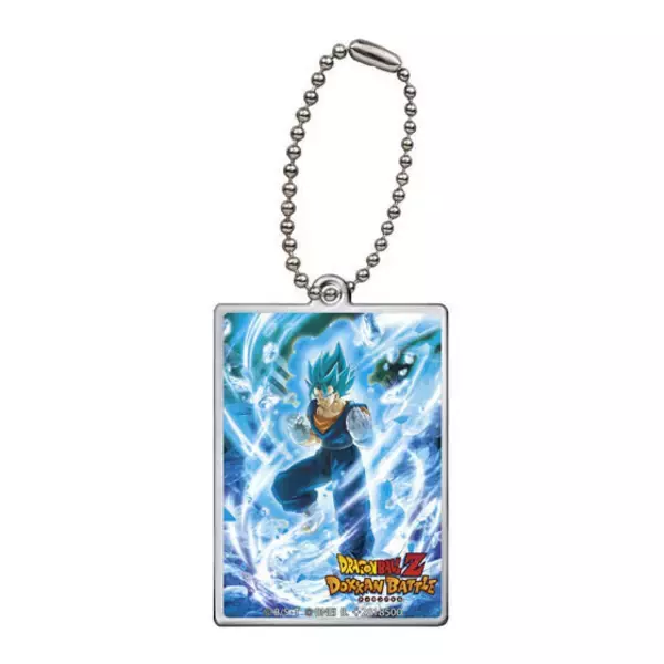 「『ドラゴンボールZ ドッカンバトル』11周年記念！超ゴジータ（10周年）まで歴代周年キャラクターイラストのガシャポンアクリルチャーム全14種」の画像