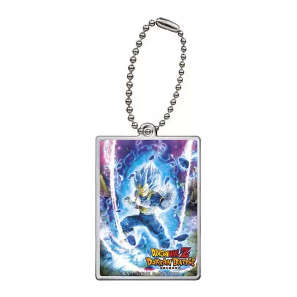 「『ドラゴンボールZ ドッカンバトル』11周年記念！超ゴジータ（10周年）まで歴代周年キャラクターイラストのガシャポンアクリルチャーム全14種」の画像