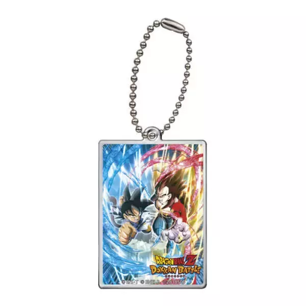 「『ドラゴンボールZ ドッカンバトル』11周年記念！超ゴジータ（10周年）まで歴代周年キャラクターイラストのガシャポンアクリルチャーム全14種」の画像