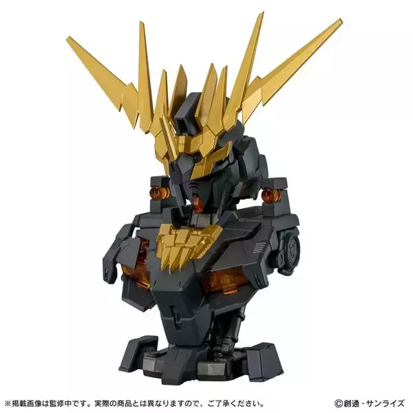 「「機動戦士ガンダム」より 「ユニコーンガンダム2号機 バンシィ」が胸像モデルに！ガシャポンオンラインにて本日3月6日11時より販売開始」の画像