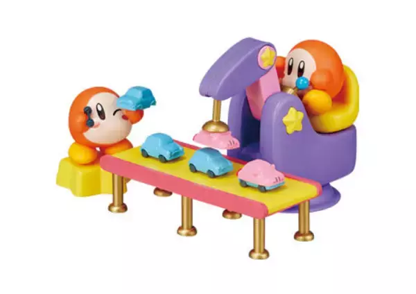 ワドルディたちがみんなの笑顔のために大忙し！『星のカービィ』おもちゃ工場をテーマにしたジオラマフィギュア全6種