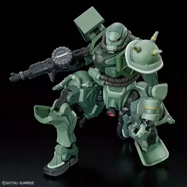 「ガンダム ジークアクス」より新作ガンプラ「HG ザク(GQ)」が発売！ダイナミックなアクションポーズが可能