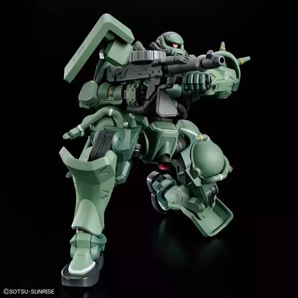 「「ガンダム ジークアクス」より新作ガンプラ「HG ザク(GQ)」が発売！ダイナミックなアクションポーズが可能」の画像