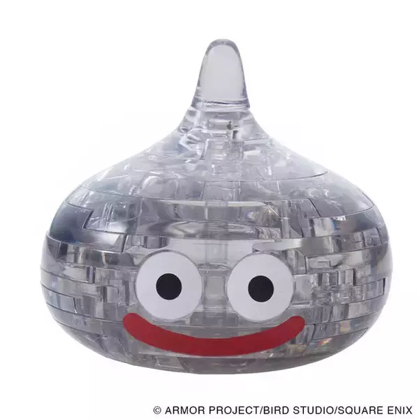 「『ドラクエ』クリスタルのように輝く「スライム」！初心者でも楽しめる立体ジグソーパズル全3種が美しい仕上がり」の画像