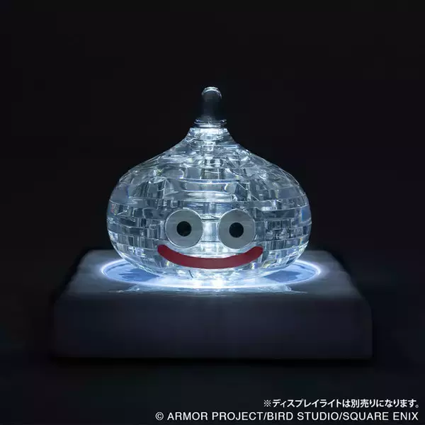「『ドラクエ』クリスタルのように輝く「スライム」！初心者でも楽しめる立体ジグソーパズル全3種が美しい仕上がり」の画像