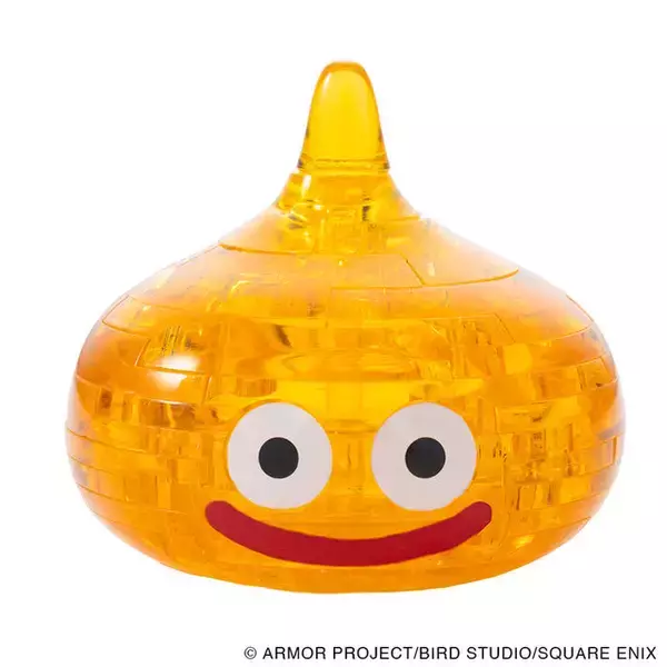 「『ドラクエ』クリスタルのように輝く「スライム」！初心者でも楽しめる立体ジグソーパズル全3種が美しい仕上がり」の画像