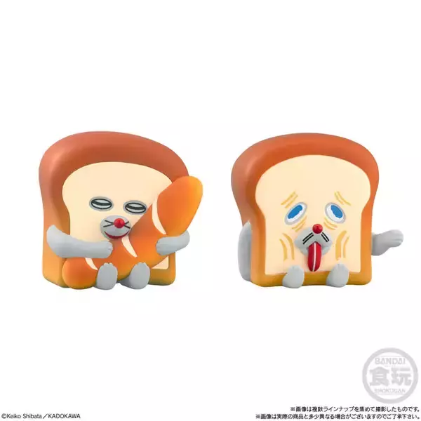 大人気「パンどろぼう」のソフビ人形が発売！「いとしのパン」「まずい」「おにぎりぼうや」など集めて可愛い全7種