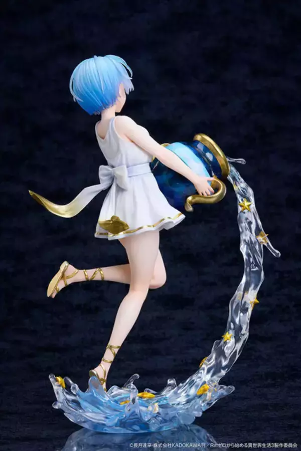 「神話風の衣装から伸びる太もも！「リゼロ」より「レム」が1/7スケールフィギュア化ーあふれ出す水はまるで本物のような透明感」の画像