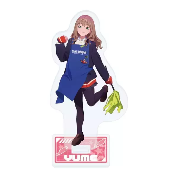 「宝多六花が、ふとももバッチリなエプロン姿に！「グリッドマン ユニバース」POP風アクリルバッジなど、「ヴィレヴァン」コラボグッズが受注販売」の画像