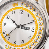 「東京メトロ銀座線モチーフの腕時計がオシャレ！前面行先表示をイメージした窓には駅名などを表示」の画像13