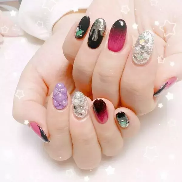 「『ポケモンZA』カラスバを再現した“激高再現度ネイル”に「推しの解釈一致すぎる」」の画像