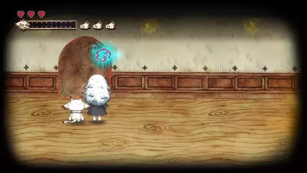 「絵本風な世界で“メルヘンをぶっ壊す”ADV『シニガミ姫と異書館ノ怪物』、壊しすぎた時のデメリットが怖い。可愛い相棒の姿が段々と…」の画像