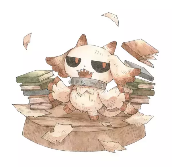 「絵本風な世界で“メルヘンをぶっ壊す”ADV『シニガミ姫と異書館ノ怪物』、壊しすぎた時のデメリットが怖い。可愛い相棒の姿が段々と…」の画像