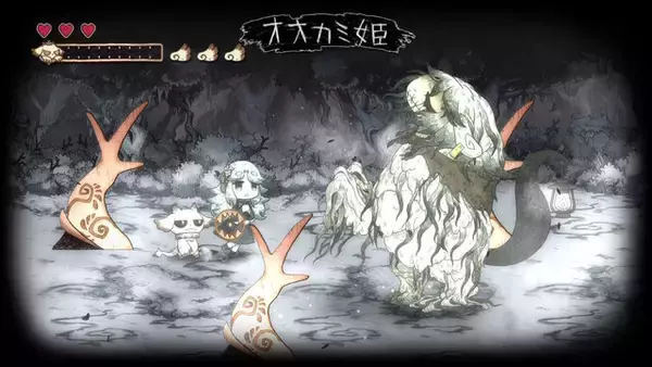 「絵本風な世界で“メルヘンをぶっ壊す”ADV『シニガミ姫と異書館ノ怪物』、壊しすぎた時のデメリットが怖い。可愛い相棒の姿が段々と…」の画像