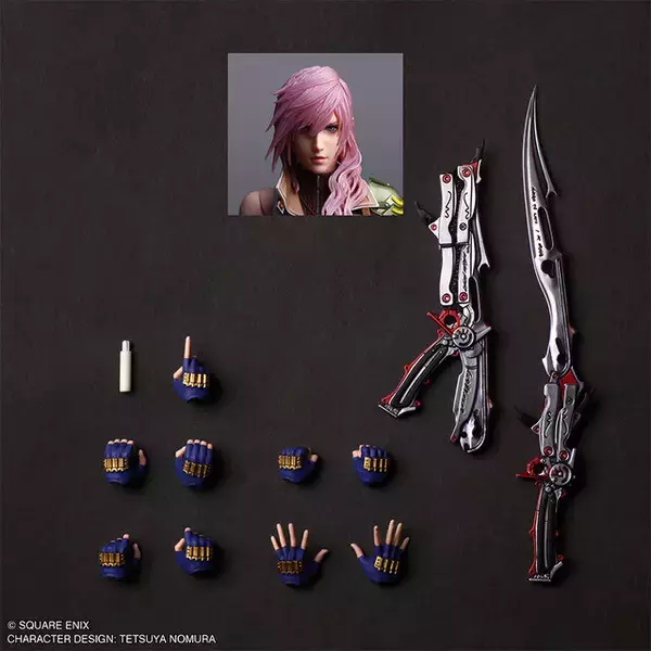 「『FF13』の「ライトニング」フィギュアがハイクオリティ！新ギミック“可動する眼球”で幅広いシチュエーション表現が可能に」の画像