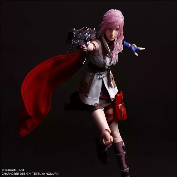 「『FF13』の「ライトニング」フィギュアがハイクオリティ！新ギミック“可動する眼球”で幅広いシチュエーション表現が可能に」の画像
