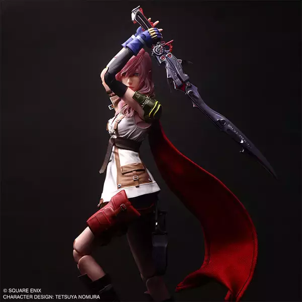 「『FF13』の「ライトニング」フィギュアがハイクオリティ！新ギミック“可動する眼球”で幅広いシチュエーション表現が可能に」の画像