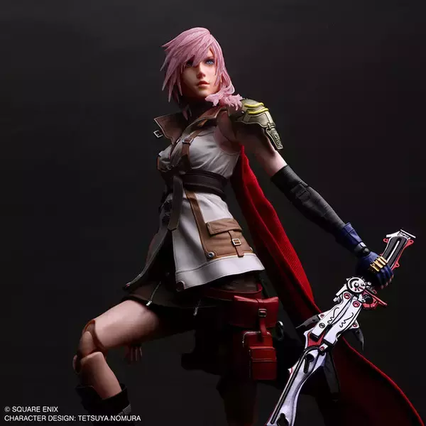 「『FF13』の「ライトニング」フィギュアがハイクオリティ！新ギミック“可動する眼球”で幅広いシチュエーション表現が可能に」の画像