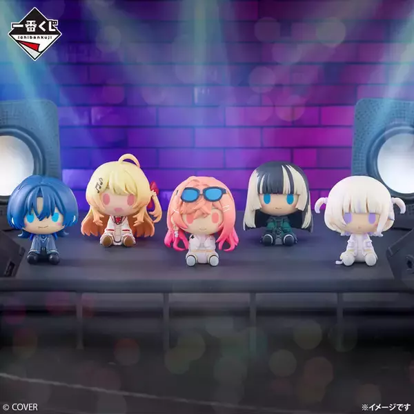 「もちろん火威青もいる！ホロライブ「ReGLOSS」一番くじの全ラインナップ公開―5人揃ったアクリルボードやちょこのっこフィギュアが素敵」の画像