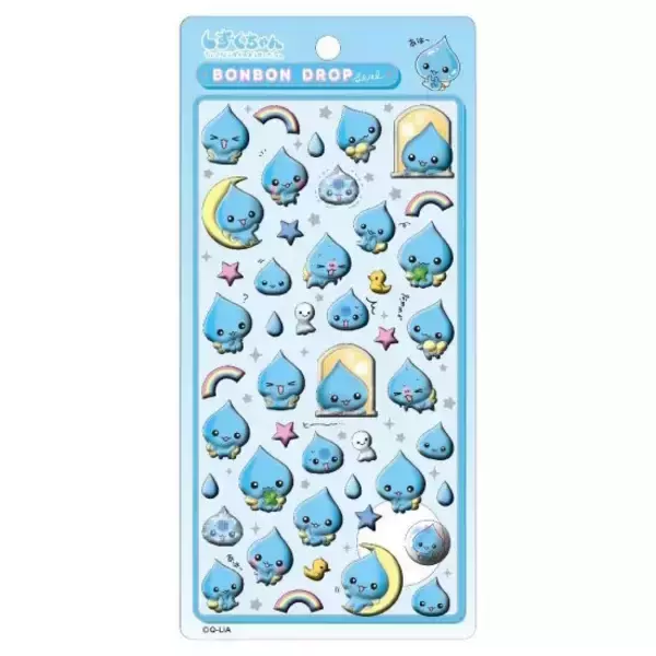 「「ボンボンドロップシール」がセブンネットで抽選販売！「しずくちゃん 4種セット」が対象」の画像