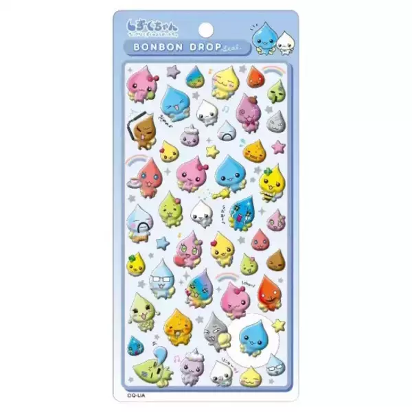 「「ボンボンドロップシール」がセブンネットで抽選販売！「しずくちゃん 4種セット」が対象」の画像