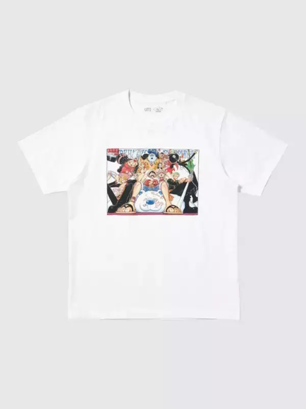 「ルフィの“歴代ギア”が揃い踏み！ユニクロ「集英社100周年UT」第2弾 「ワンピース」Tシャツは名シーンだらけ」の画像