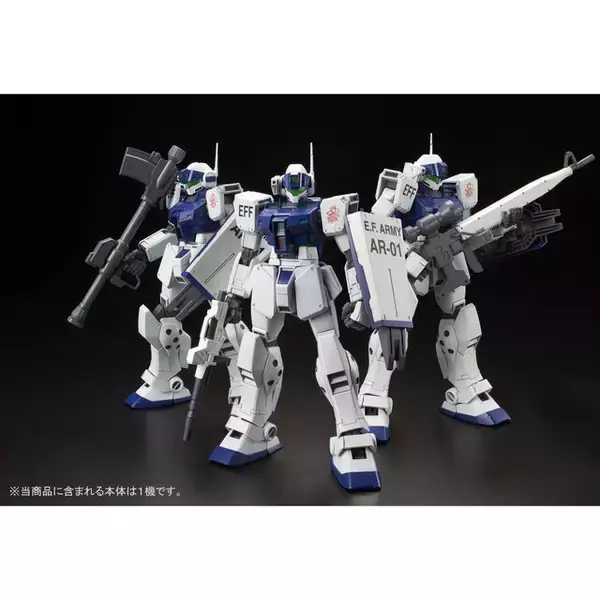 「ガンプラ「MG 1/100 ジム・スナイパーII（ホワイト・ディンゴ隊仕様）」が再販！白と紺を基調とする印象的な機体を再現」の画像