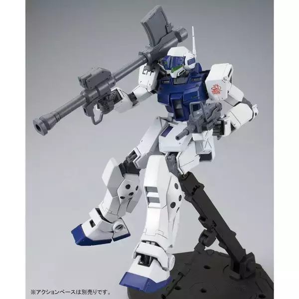 「ガンプラ「MG 1/100 ジム・スナイパーII（ホワイト・ディンゴ隊仕様）」が再販！白と紺を基調とする印象的な機体を再現」の画像