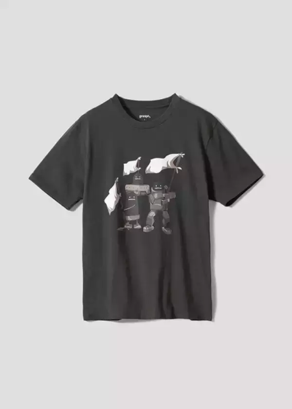 「グラニフより『NieR:Automata』コラボアイテム発売！ワンポイントの2Bや、エミールの顔を大きくデザインしたTシャツなど全13種類」の画像