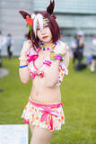 「【コスプレ】『ウマ娘』スペシャルウィークの水着が眩しい！注目レイヤー・こま」の画像3