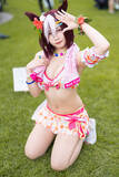 「【コスプレ】『ウマ娘』スペシャルウィークの水着が眩しい！注目レイヤー・こま」の画像5