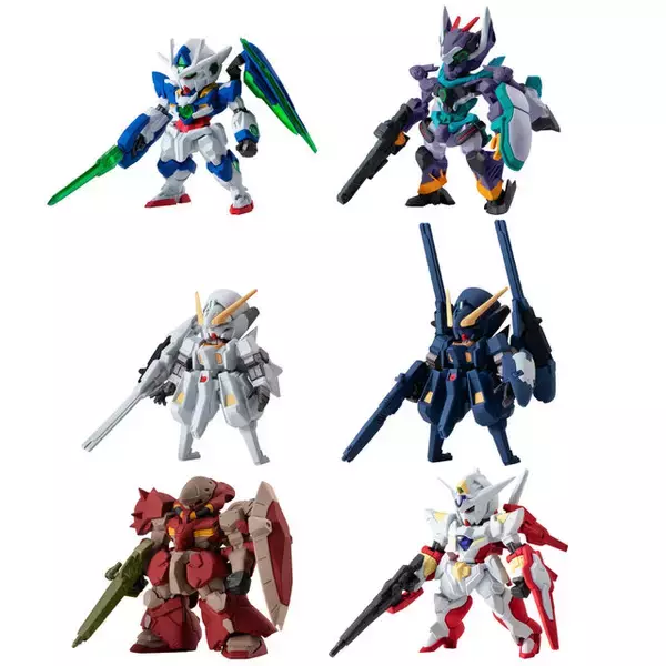 「「ダブルオークアンタ」や「リボーンズガンダム」が揃った全6種！「ガンダム コンバージ」第29弾が予約受付中」の画像