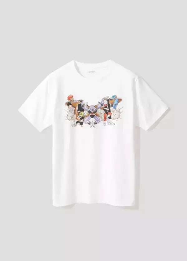 「フリーザ様御一行やポルンガを呼び出すデンデなど、ユニークなデザイン！「ドラゴンボールZ」×「グラニフ」コラボアパレルがWEB先行予約受付中」の画像
