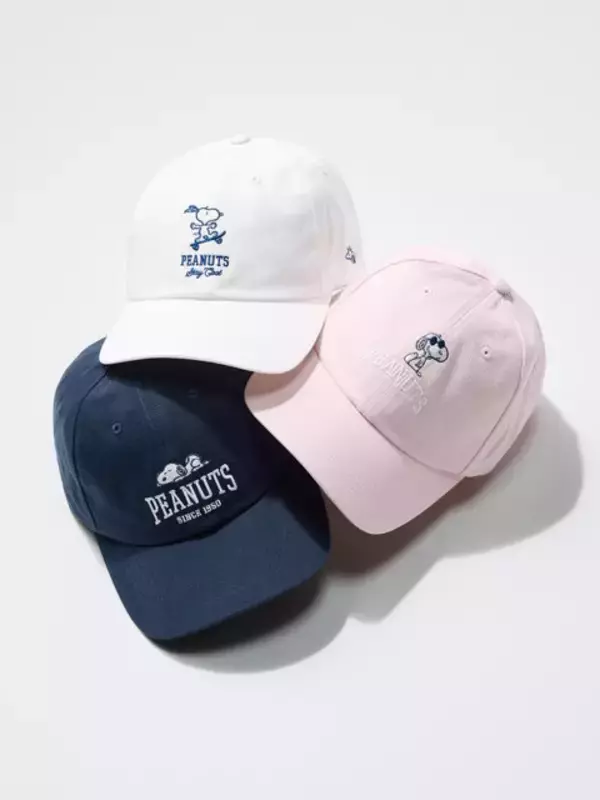 「ユニクロの「スヌーピー」新作コレクションは3月下旬発売！キッズ向けUT、UVカットキャップなど全7種」の画像