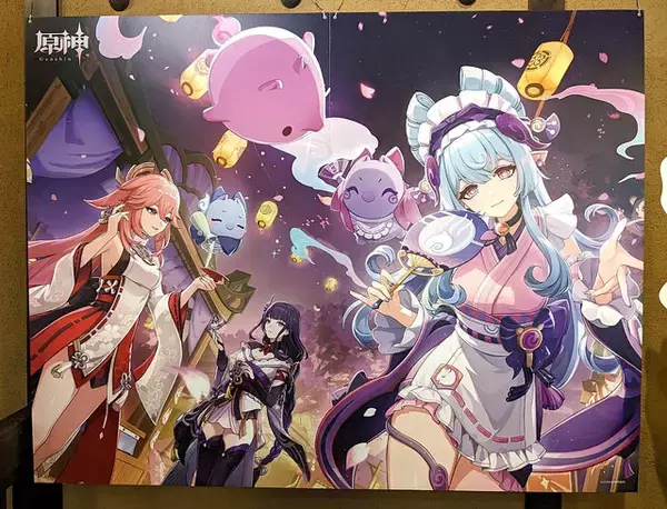 「大盛況な『原神』×有馬温泉コラボ「ぽっかぽか温泉旅」現地レポ！グルメ＆入浴を「夢見月瑞希」たちがお出迎え」の画像