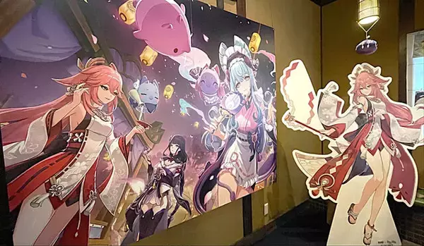 「大盛況な『原神』×有馬温泉コラボ「ぽっかぽか温泉旅」現地レポ！グルメ＆入浴を「夢見月瑞希」たちがお出迎え」の画像