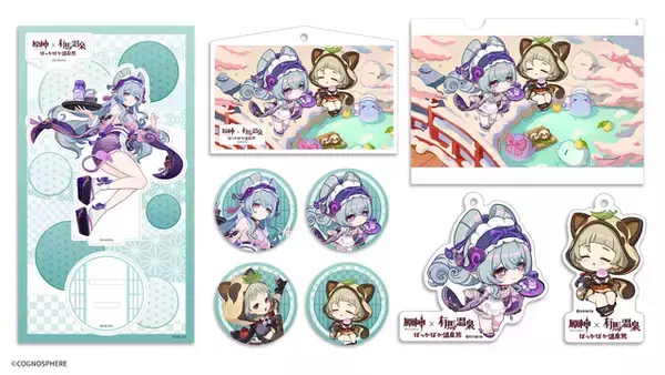 「大盛況な『原神』×有馬温泉コラボ「ぽっかぽか温泉旅」現地レポ！グルメ＆入浴を「夢見月瑞希」たちがお出迎え」の画像