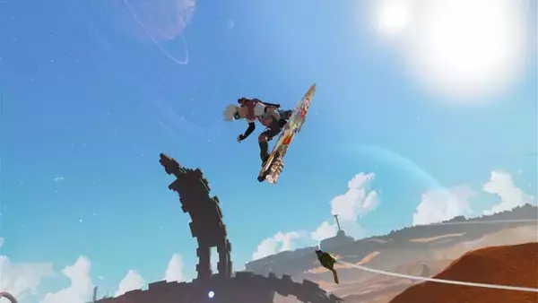 「ホバーボードで未知の惑星を探検！SFオープンワールドADV『スター・オーバードライブ』2025年発売【Nintendo Direct】」の画像