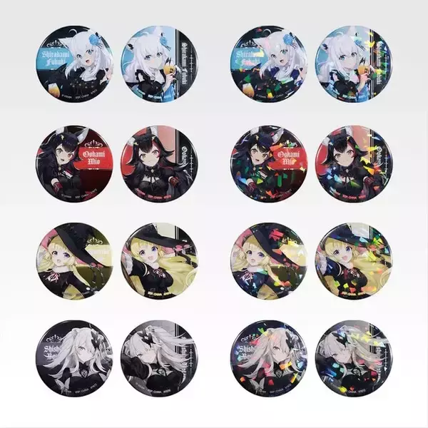 「「ホロライブ」新作一番くじがオンライン販売！白上フブキ、大神ミオら4人の“悪役衣装”にドキッ」の画像