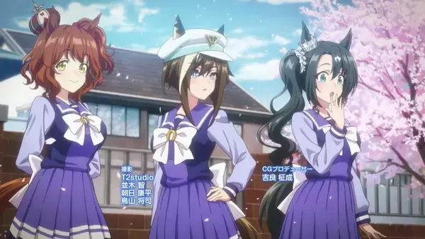 「『ウマ娘』1周年記念の「スペシャルアニメ」公開！キタサトコンビの“入学式”が描かれる」の画像